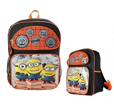 despicable me minions at the top of the class boys 16&quot; school backpack bag - £19.11 GBP