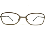 Vintage la Eyeworks Eyeglasses Frames BOXER 573 Matte Gold Round 50-20-125 - $65.29