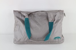 Golite Spell Out Ripstop Nylon Handled Travel Tote Bag Carry On Gray Lig... - £35.00 GBP