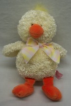 Russ Cute Chickpea The Yellow Chick Or Duck 9&quot; Plush Stuffed Animal Toy Easter - £14.72 GBP