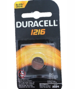 Duracell #1216 Coin Cell Batteries - Lithium 3V - (CR1216, DL1216, ECR12... - $183.94 MXN