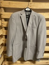 Joseph &amp; Feiss Gray Sport Coat Dress Suit Jacket Men&#39;s Size 46R  KG JD - £59.53 GBP