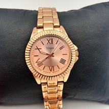 Vivani Rose Gold Stainless Steel 35mm Women’s Watch Working New Battery - $12.28