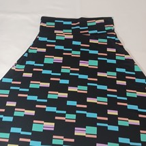 LuLaRoe Elastic Waist Women's Multicolor Skirt Foldable Waist Stretch Size XL image 5