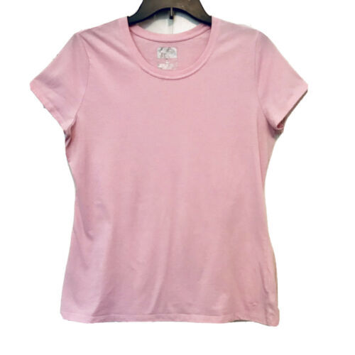 Primary image for Champion Duo Dry Womens Pink Round Neck Short Sleeve Active Wear T Shirt Large