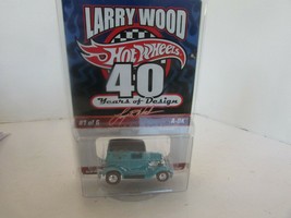 Mattel Hot Wheels Larry Wood A-OK Ltd Diecast Car Blue New Lot D - $28.78