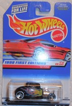 Hot Wheels 1998 First Editions &quot; &#39;32 Ford&quot; Collector #636 On Sealed Card - £4.70 GBP