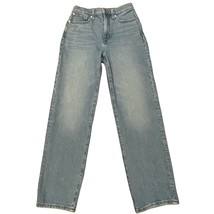 Madewell The Perfect Vintage Straight Jeans Womens 25 Light Wash High Ri... - $29.19