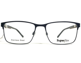 SuperFlex Eyeglasses Frames SF-564 M101 Brown Square Full Rim 54-17-140 - £43.98 GBP