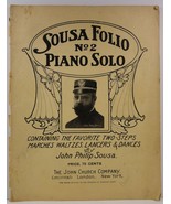 Sousa Folio No. 2 Piano Solo by John Philip Sousa - £11.98 GBP
