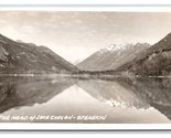 RPPC At the Head of Lake Chelan Stehekin Washington WA UNP Postcard R23 - $6.88