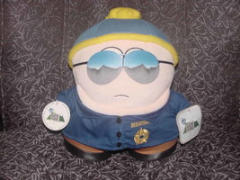 10&quot; South Park Police Officer Cartman Plush Doll Mint With Tags 1998 Super Nice - £79.92 GBP