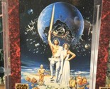 Vintage Star Wars Galaxy Trading Card #56 Artists Imagination Luke Skywa... - $2.48