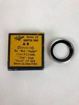 Rare All Purpose Tiffen Adapter Ring Series # C AR Screw In See Images- ... - £9.68 GBP