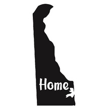 Delaware Home sticker VINYL DECAL State Pride Travel United States of Am... - $9.50