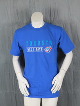 Toronto Blue Jays Shirt (VTG) - Stitched Graphic by Pro Look - Men's Large - $55.00