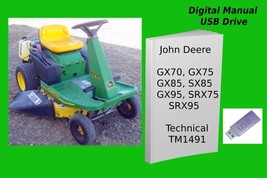 John Deere GX70 GX75 GX85 SX85 GX95 SRX75 SRX95 Riding Mower Manual See Desc. - £18.31 GBP