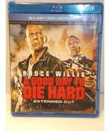 A Good Day to Die Hard Extended Cut Bruce Willis Blu-Ray + DVD + Digital... - $11.68