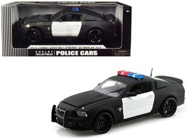 2012 Ford Shelby Mustang GT500 Super Snake Unmarked Police Car Black/Whi... - $94.73