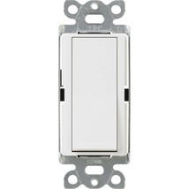 Lutron Claro 15 Amp On/Off 4-Way Switch, CA-4PS-WH, White - $37.99
