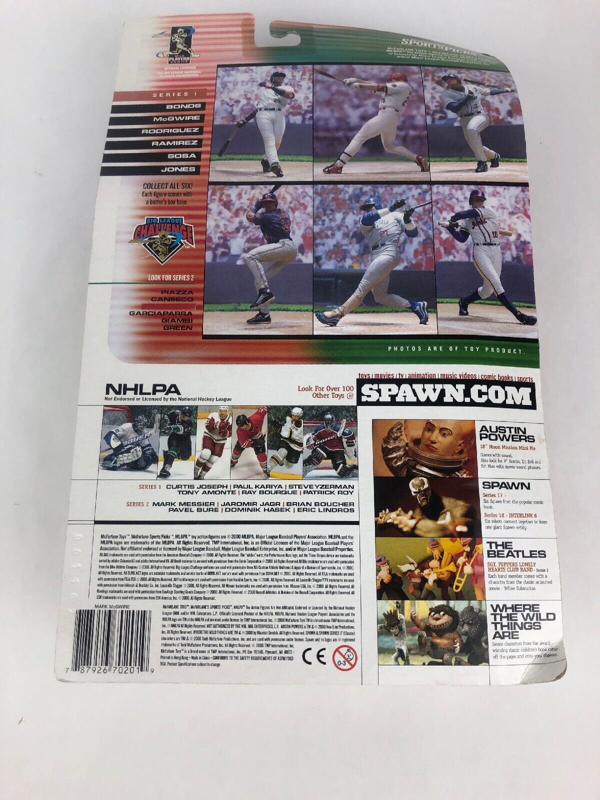Mark McGwire McFarlane Big League Baseball Action Figure Sealed Series 1 Item image 6