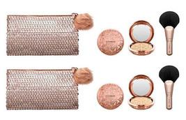 MAC Snow Ball Collection Face Bag, Gold/Whisper of Gilt - £56.67 GBP