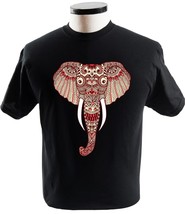 Unisex Abstraction Elephant T Shirt Religion T-Shirts - £13.62 GBP+