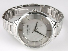 Kenneth Cole KC50017001 Women&#39;s 35mm Stainless Steel Watch MOP Dial $125 - £23.46 GBP