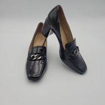 Naturalizer Womens Wynrie Black Block Heels Shoes 8 Medium (B,M) BHFO 8331 - $25.99