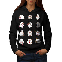 Little Lamb Sweatshirt Hoody Funny Animal Women Hoodie - $21.99