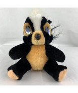 Vintage Flower Stuffed Animal Bambi Disney World Land Plush Skunk - €16,23 EUR