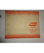 BSA  A50 Cyclone, A65   Parts Spares List Catalog 5118 - $27.72