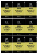 9 Pack M. Skin Care After Elements Facial Sheet Mask Treatment for Men, ... - $375.11 MXN