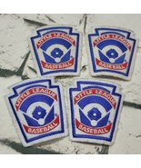 Vintage Little League Baseball Patches Lot Of 4 All The Same Team Sports - £15.64 GBP