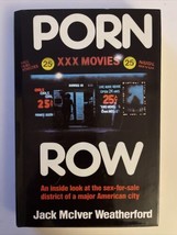 PORN ROW by Jack Mclver Weatherford 1986 Arbor House Hard Cover New &amp; Un... - £31.57 GBP
