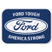 Ford Tough America Strong Logo Magnet Blue - $10.98