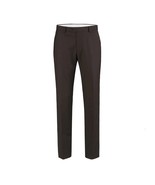 Men Renoir Flat Front Suit Separate Pants Slim Fit Slacks 201-5 Brown - $59.99