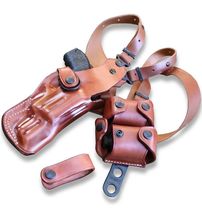 Fits Ruger SP101 357 Mag 2.25”BBL Shoulder Holster Double Speed Loader #1497# RH image 8