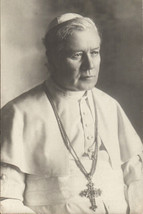 Religious Pope Pius X RPPC Postcard Vintage Post Card - £7.74 GBP