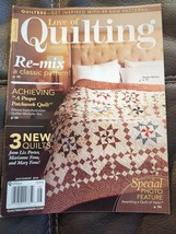 Fons &amp; Porter&#39;s Love of Quilting Magazine July/August 2018 Remix a Classic - £6.80 GBP