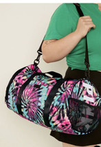 Victoria&#39;s Secret VS PINK Duffle Bag Gym Duffel Travel Tie Dye - £26.84 GBP