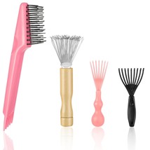 4pcs Hair Brush Cleaning Tool Brush Cleaner Tool Comb Cleaner Hairbrush ... - $329.91 MXN