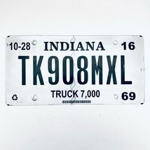 2016 United States Indiana Ripley County Truck License Plate TK908MXL - £13.19 GBP