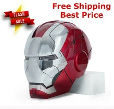 Iron Man Tony Helmet Electric Multi-piece Opening And Closing Voice Cont... - £258.81 GBP