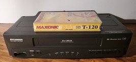Sylvania 6240VD VCR VHS Cassette Recorder 19 Micron Tested Working + Sea... - $49.49