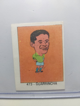 01 Garrincha Sticker - 1975 Olé de Ouro Album (Brazil) #473 (Rare) - £58.74 GBP