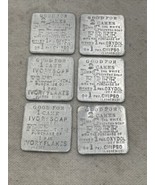 Good For Cake Ivory Soap Oxydol Aluminum Token Coupon Lot Of 6 - £11.37 GBP