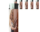 Russian Pin Up Girls D1 Lighters Set of 5 Electronic Refillable Butane  - $15.79