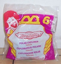 1996 Mcdonalds Happy Meal Toy Micro Machines #6 Polar Explorer MIP - £11.37 GBP