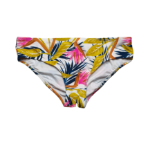 Xhilaration NWT Hipster Swimsuit Bikini Bottoms ~ Pink ~ Floral ~ Sz 14W  - £8.52 GBP
